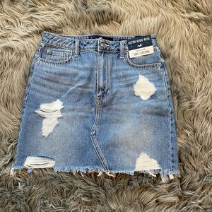 Hollister Jean Skirt Blue Size 28